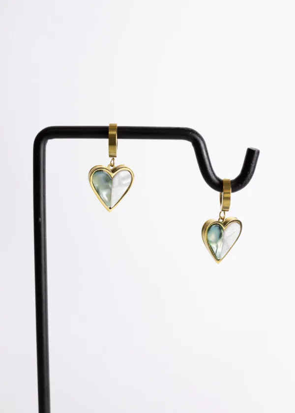 Heart earring