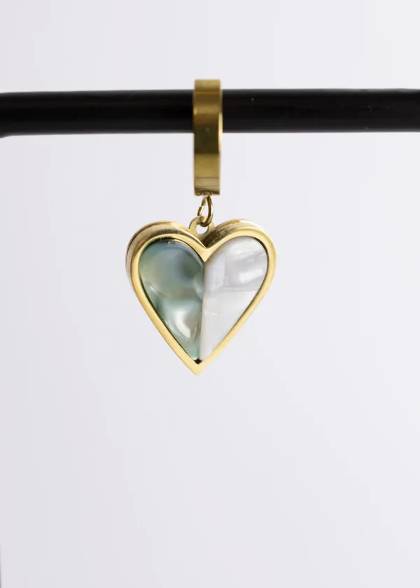 Heart earring